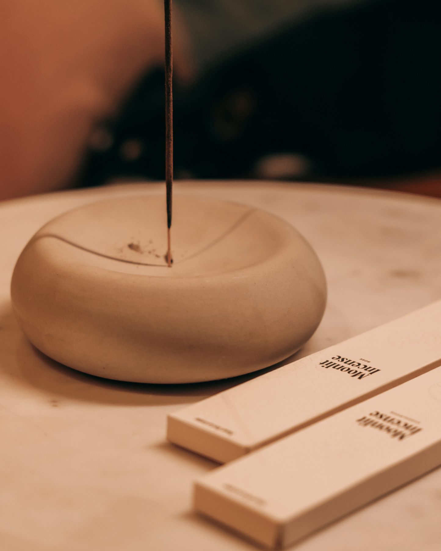 Moon Rock - Incense stick holder