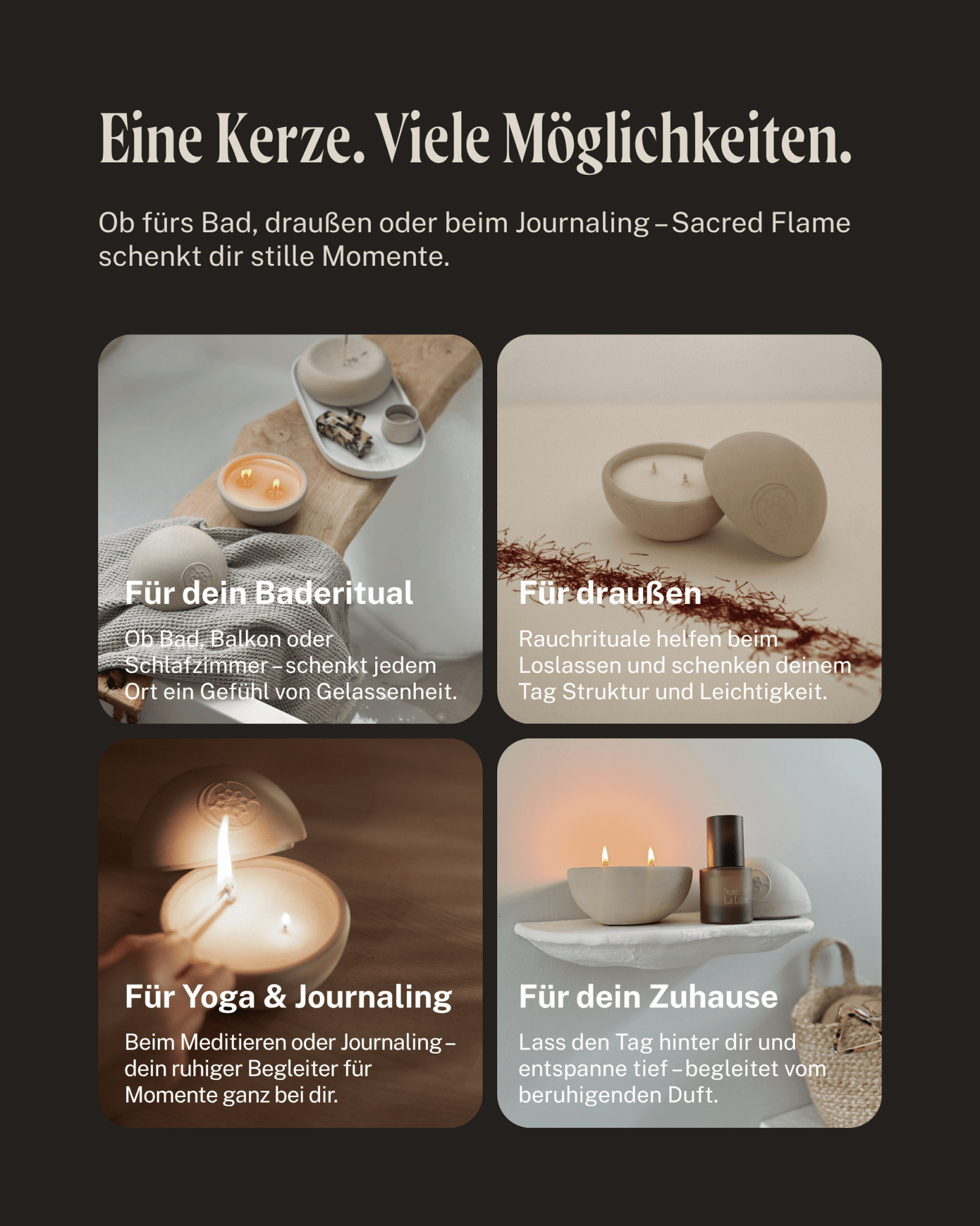 Sacred Flame - Warmth & Calmness in a Scent