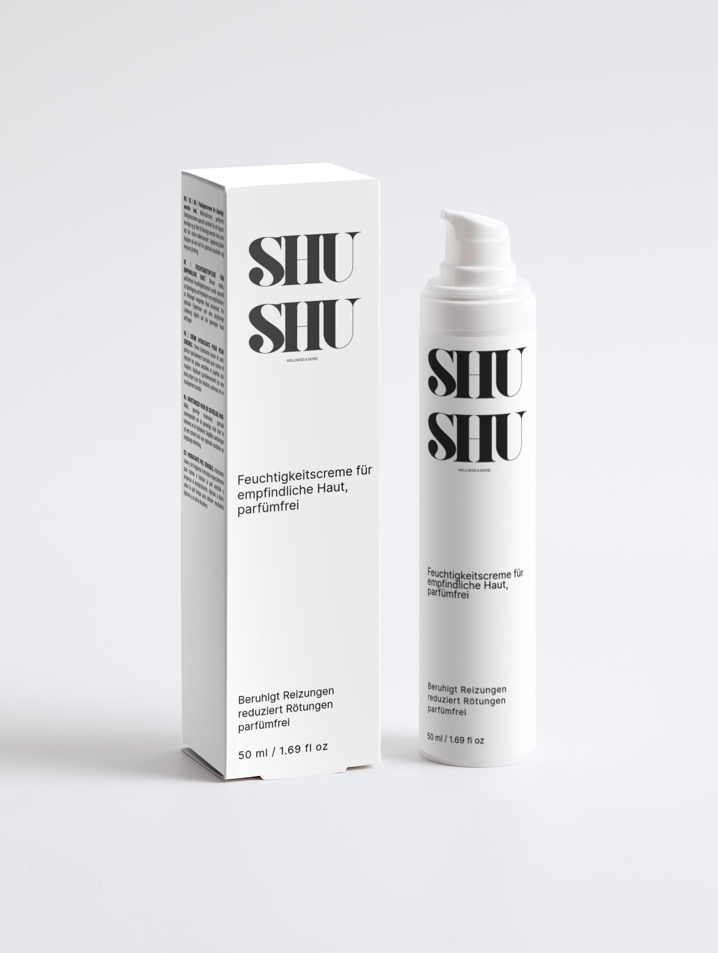 Feuchtigkeitscreme für empfindliche Haut, parfümfrei #natural