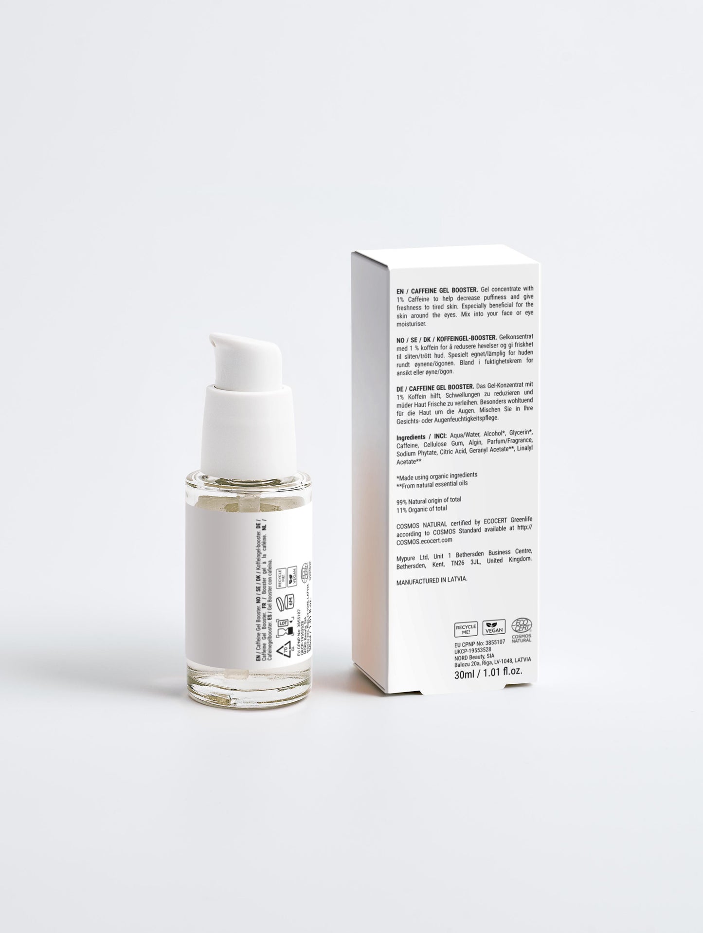 Caffeine Gel Booster #wakeup