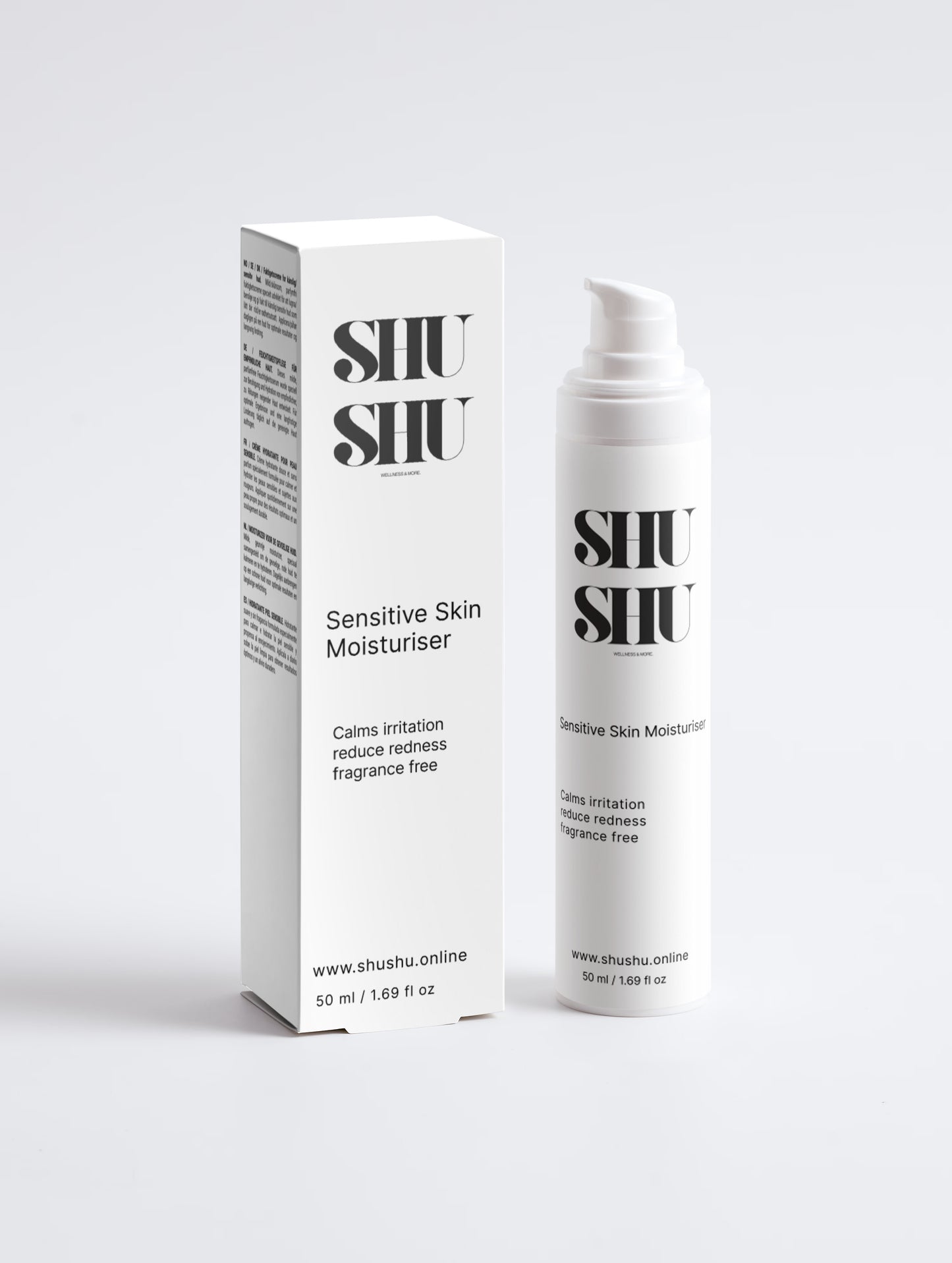 Sensitive Skin Moisturiser, Fragrance Free #natural