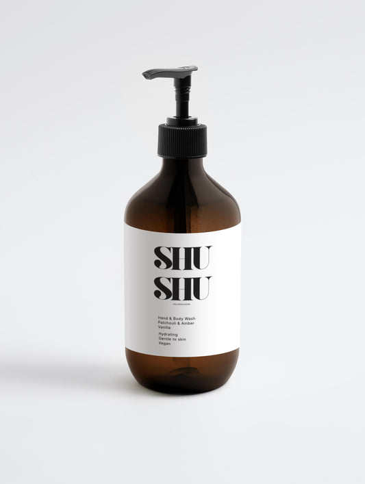 Hand & Body Wash, Patchouli & Amber Vanilla #cozyclean